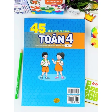 45 Đề Ôn Luyện Toán 4 GDPT mới - Sách ndbooks, Giá ưu đãi 71.200đ, Đầy đề kiểm tra 6
