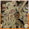 46 Sticker tem kraft vintage Bullet Journal STI26 Vpp Tuệ Minh - giảm còn 21.850₫ 3