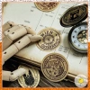46 Sticker tem kraft vintage Bullet Journal STI26 Vpp Tuệ Minh - giảm còn 21.850₫ 8