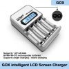 4Khe GOX LCD Hiển Thị Pin Thông Minh - Nạp Energizer AA 2.300mAh/AAA 800mAh - Giá 176.880₫ 5