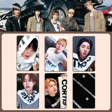 5 Cái Thẻ KPOP CORTIS LOMO Màu Bên Ngoài - Bộ Sưu Tập Photocard Giá 38.5k 3
