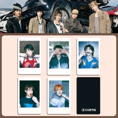 5 Cái Thẻ KPOP CORTIS LOMO Màu Bên Ngoài - Bộ Sưu Tập Photocard Giá 38.5k 5