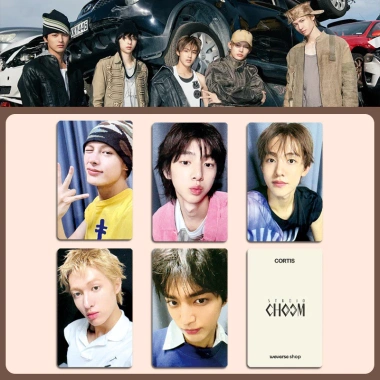 5 Cái Thẻ KPOP CORTIS LOMO Màu Bên Ngoài - Bộ Sưu Tập Photocard Giá 38.5k 6