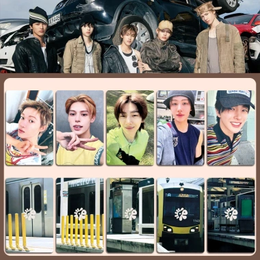 5 Cái Thẻ KPOP CORTIS LOMO Màu Bên Ngoài - Bộ Sưu Tập Photocard Giá 38.5k 8