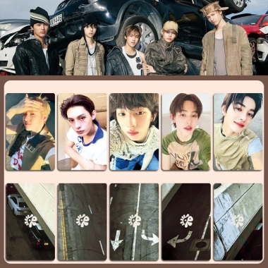 5 Cái Thẻ KPOP CORTIS LOMO Màu Bên Ngoài - Bộ Sưu Tập Photocard Giá 38.5k 9