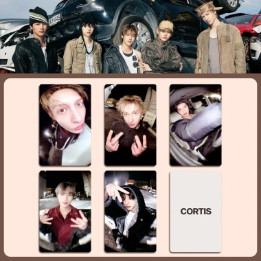 5 Cái Thẻ KPOP CORTIS LOMO Màu Bên Ngoài - Bộ Sưu Tập Photocard Giá 38.5k 10