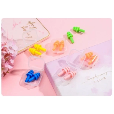 5 Cặp Nút Bịt Tai Chống Ồn Chống Thấm, Ngủ Yên, Bơi An Toàn, Giá Ưu Đãi 20.000₫