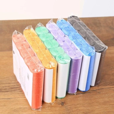 5 Cuộn 1 Gói 100 Chiếc Túi Rác Nhựa Dùng Một Lần Nhà Bếp và Vệ Sinh Giá 13.000đ