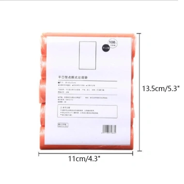 5 Cuộn 1 Gói 100 Chiếc Túi Rác Nhựa Dùng Một Lần Nhà Bếp và Vệ Sinh Giá 13.000đ