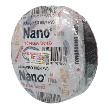 5 Cuộn Băng Keo Nano Điện Tô Nga Dũng Đen Chính Hãng - Siêu Dính, Cách Điện An Toàn, Giá 14,014₫ 6 5 Cuộn Băng Keo Nano Điện Tô Nga Dũng Đen Chính Hãng - Siêu Dính, Cách Điện An Toàn, Giá 14,014₫ 6