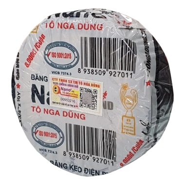 5 Cuộn Băng Keo Nano Điện Tô Nga Dũng Đen Chính Hãng - Siêu Dính, Cách Điện An Toàn, Giá 14,014₫ 10 5 Cuộn Băng Keo Nano Điện Tô Nga Dũng Đen Chính Hãng - Siêu Dính, Cách Điện An Toàn, Giá 14,014₫ 10
