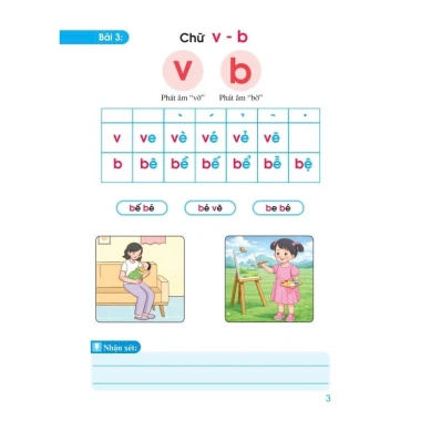5 cuốn Sách Bé tập viết, học vần, học toán, tô màu - Trẻ mẫu giáo - 83.300₫ 3