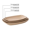 5 Đĩa Nhựa Phíp Thuyền - Đựng Hoa Quả, Bánh Kẹo, Đồ Ăn Tiện Lợi, 56.000₫ 2