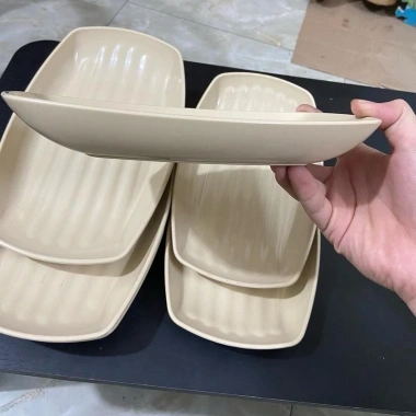 5 Đĩa Nhựa Phíp Thuyền - Đựng Hoa Quả, Bánh Kẹo, Đồ Ăn Tiện Lợi, 56.000₫