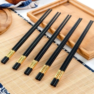 5 Đôi Đũa Nhật Bản Kháng Khuẩn Chống Ẩm Mốc Nhiều Màu Chống Trượt 19.000 VND 8