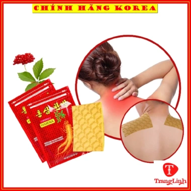 5 gói Cao dán sâm Himena Hàn Quốc 100 miếng - Hồng sâm chính hãng 139.000đ