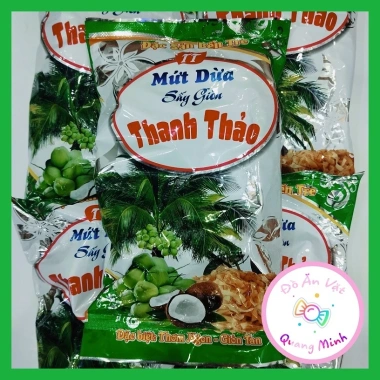 5 gói Dừa khô Mứt dưa sây giòn Thanh Thảo Đặc sản Bên Tre 200g giá ưu đãi 106.000đ