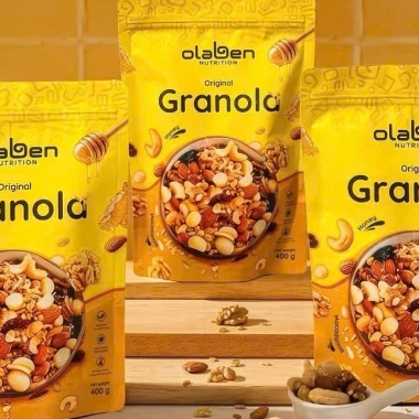 5 Gói Granola Olaben Nutrition – Giảm giá, Tặng Gạo Dừa, Bữa sáng Dinh dưỡng, Giá chỉ 1.349.000₫ 5