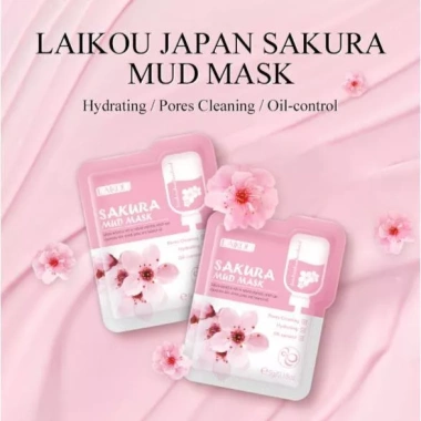5 Gói Mặt Nạ Bùn Laikou Mix Sakura, Matcha, Cà Tím, Đậu Xanh, Tràm Trà - 22.500đ