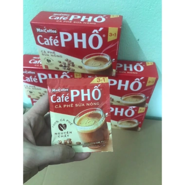 5 Hộp 50 Gói Cafe Sữa Nóng Cafe Phố 16g - Giá Ưu Đãi 180.999 VNĐ 3