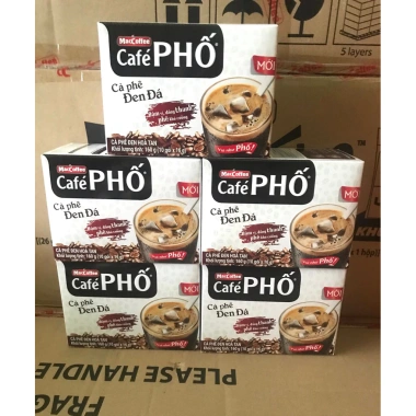 5 Hộp 50 Gói Cafe Sữa Nóng Cafe Phố 16g - Giá Ưu Đãi 180.999 VNĐ 6