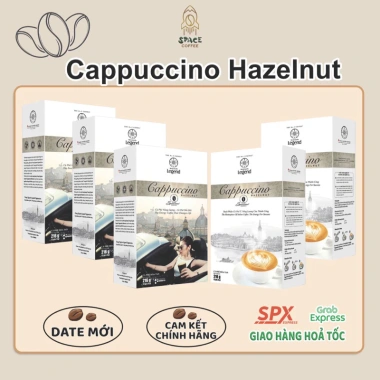 5 hộp cà phê hòa tan Trung Nguyên Cappuccino Mocha Hazelnut Coconut - Giá ưu đãi 415.000 VND