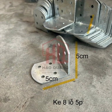 5 Ke Sắt Góc Vuông Đa Năng - Lắp ráp nội thất, gia cố kệ gỗ, bàn ghế, giá 12.184₫ 7