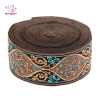 5 mét Ming Thổ Cẩm Jacquard Ruy Băng màu be - Viền may đính, giá chỉ 103,400 VND 7