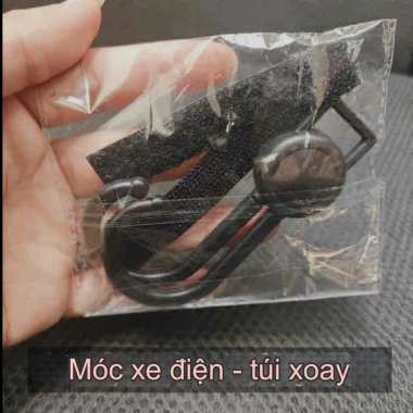 5 Móc Treo Đa Năng Xe Máy, Xe Đạp, Xe Đẩy Trẻ Em - Xoay 360 Độ, Lắp Đặt Nhanh 8