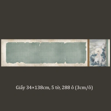 5 Tờ Giấy Phủ Sáp Thư Pháp - Xuyến Chỉ, Kẻ Ô, Luyện Chép Kinh Phật, Giá 79.800₫ 10 5 Tờ Giấy Phủ Sáp Thư Pháp - Xuyến Chỉ, Kẻ Ô, Luyện Chép Kinh Phật, Giá 79.800₫ 10