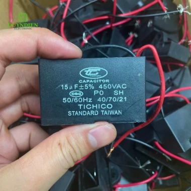 5 Tụ Quạt 450V Tụ Điện Khởi Động Dùng Sửa Chữa Thay Thế Quạt Máy Bơm và Điều Hòa Linh Kiện Quỳnh Diễn 54.096 VND