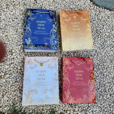 5 túi giấy đựng quà Tết 2.026 - khay ren 27x37, mẫu mới, giá ưu đãi 60.000đ