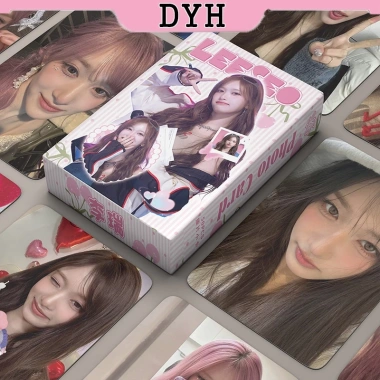 50 Cái IVE Leeseo Laser Card Photocards Holographic LOMO KPOP Album Giá 57.200 VND Giảm so với 69.212 VND