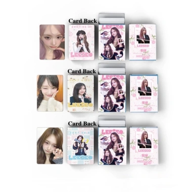 50 Cái IVE Leeseo Laser Card Photocards Holographic LOMO KPOP Album Giá 57.200 VND Giảm so với 69.212 VND