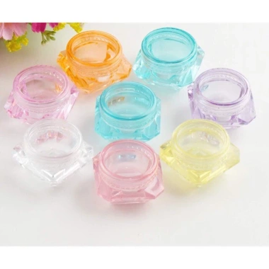 50 Hũ nhựa kim cương 3g-5g - Hủ pet chiết mỹ phẩm xịn, đựng son handmade du lịch, giảm còn 95.000₫