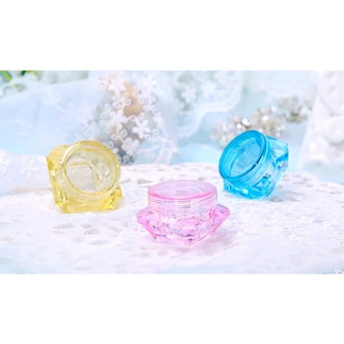 50 Hũ nhựa kim cương 3g-5g - Hủ pet chiết mỹ phẩm xịn, đựng son handmade du lịch, giảm còn 95.000₫