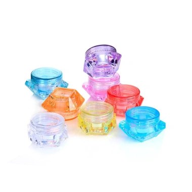 50 Hũ nhựa kim cương 3g-5g - Hủ pet chiết mỹ phẩm xịn, đựng son handmade du lịch, giảm còn 95.000₫