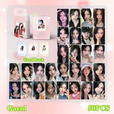 50 IVE Gaeul Laser Photocards Holographic LOMO KPOP Album - Giá ưu đãi 57.200 VND 2
