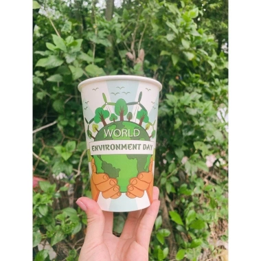50 Ly giấy đựng cafe 16oz 450ml giữ nhiệt, in hình đẹp, thân thiện môi trường – Giá chỉ 76.500₫ 4