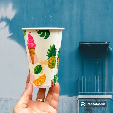 50 Ly giấy đựng cafe 16oz 450ml giữ nhiệt, in hình đẹp, thân thiện môi trường – Giá chỉ 76.500₫ 5