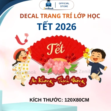 50 mẫu decal trang trí lớp học Tết 2.026 Bính Ngọ Chúc Mừng Năm Mới, giá ưu đãi 100k 2 50 mẫu decal trang trí lớp học Tết 2.026 Bính Ngọ Chúc Mừng Năm Mới, giá ưu đãi 100k 2
