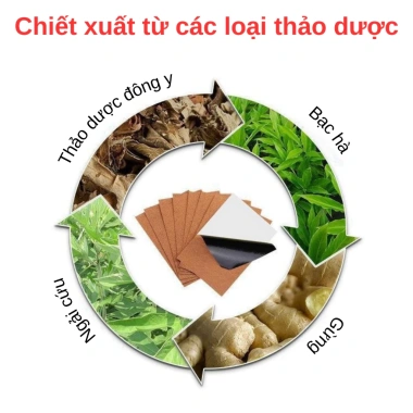 50 miếng dán thảo dược giảm đau cổ vai gáy, xương khớp, ngủ ngon - Chỉ 26.500đ 3 50 miếng dán thảo dược giảm đau cổ vai gáy, xương khớp, ngủ ngon - Chỉ 26.500đ 3