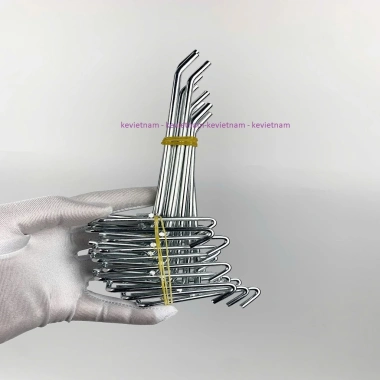 50 móc mạ xi + tay cài lưới sắt đa năng - Móc treo điện thoại, đồ gia dụng, 148.200₫