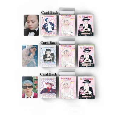 50 Photocard BIGBANG G-Dragon Laser 3D LOMO Ba chiều - Giá 57.200 VND, giảm giá