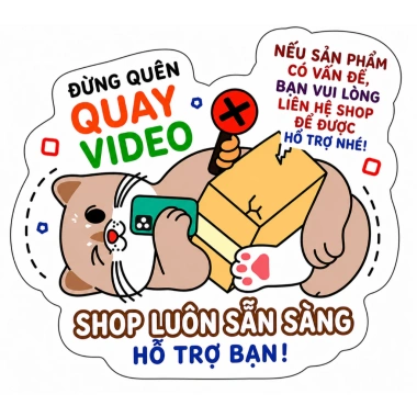 50 tem nhãn trang trí Tết cho ly, chai lọ, hộp quà - Thiết kế tùy chỉnh, giá 20.500