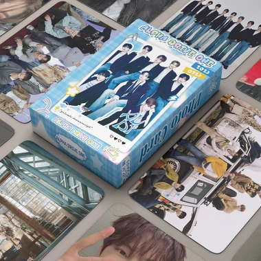 50 Thẻ ALPHA DRIVE ONE ALD1 Photocard Laser LOMO KPOP - Bộ sưu tập, giá 58.300₫