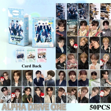 50 Thẻ ALPHA DRIVE ONE ALD1 Photocard Laser LOMO KPOP - Bộ sưu tập, giá 58.300₫