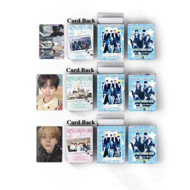50 Thẻ ALPHA DRIVE ONE ALD1 Photocard Laser LOMO KPOP - Bộ sưu tập, giá 58.300₫