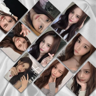 50 Thẻ Holographic KPOP CARMEN Hearts2Hearts LOMO Laser - Bộ Sưu Tập, Giá 58.300đ 3