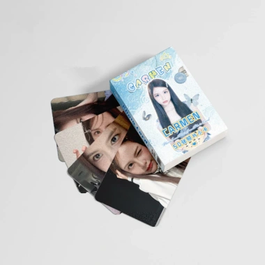 50 Thẻ Holographic KPOP CARMEN Hearts2Hearts LOMO Laser - Bộ Sưu Tập, Giá 58.300đ 4